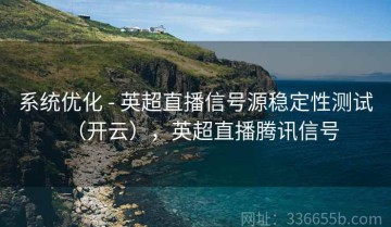 系统优化 - 英超直播信号源稳定性测试（开云），英超直播腾讯信号