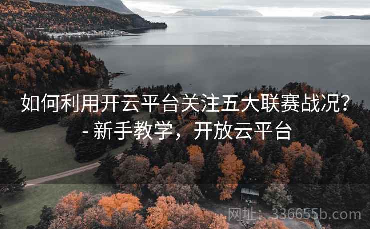 如何利用开云平台关注五大联赛战况？ - 新手教学，开放云平台